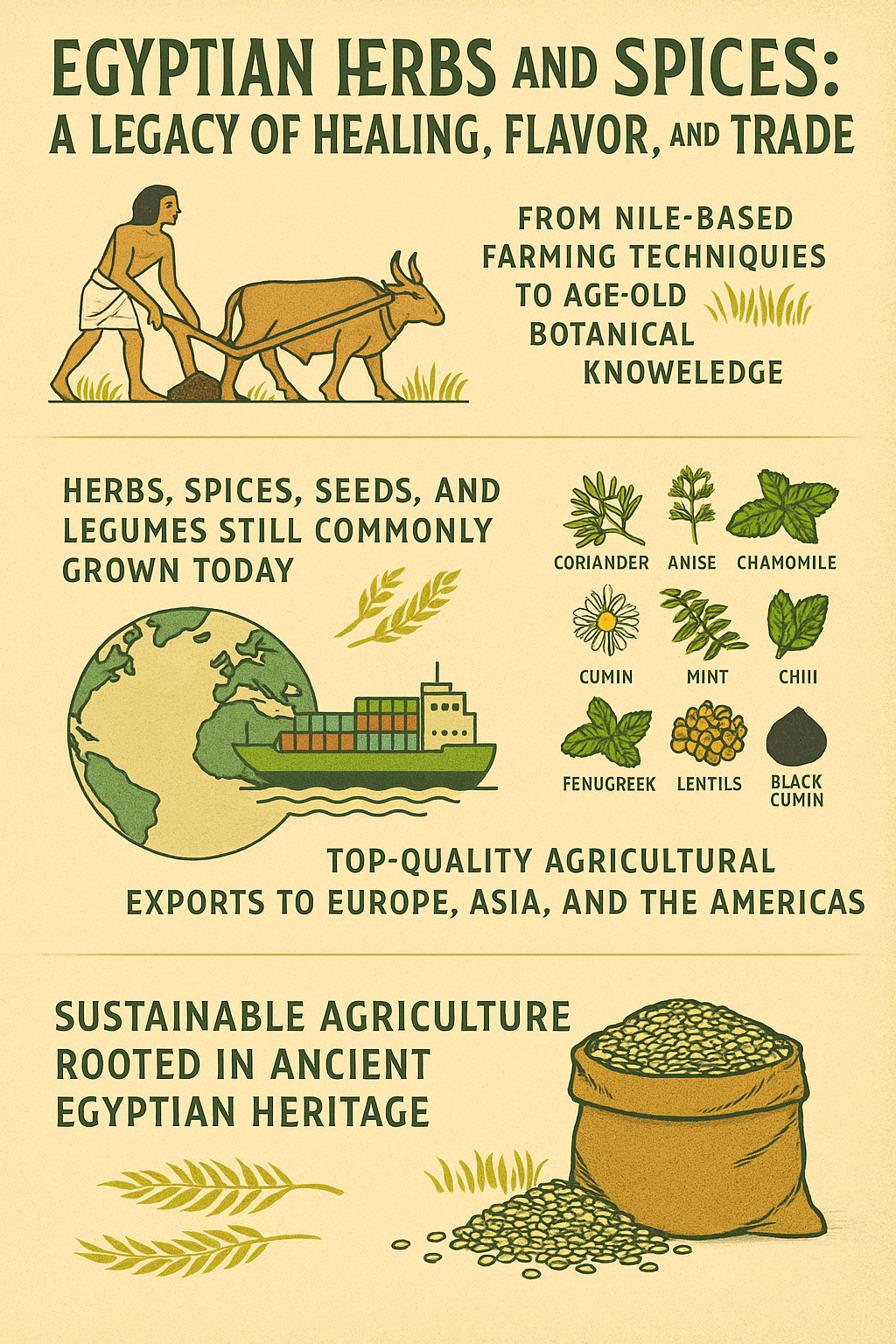 Egyptian Herbs and Spices