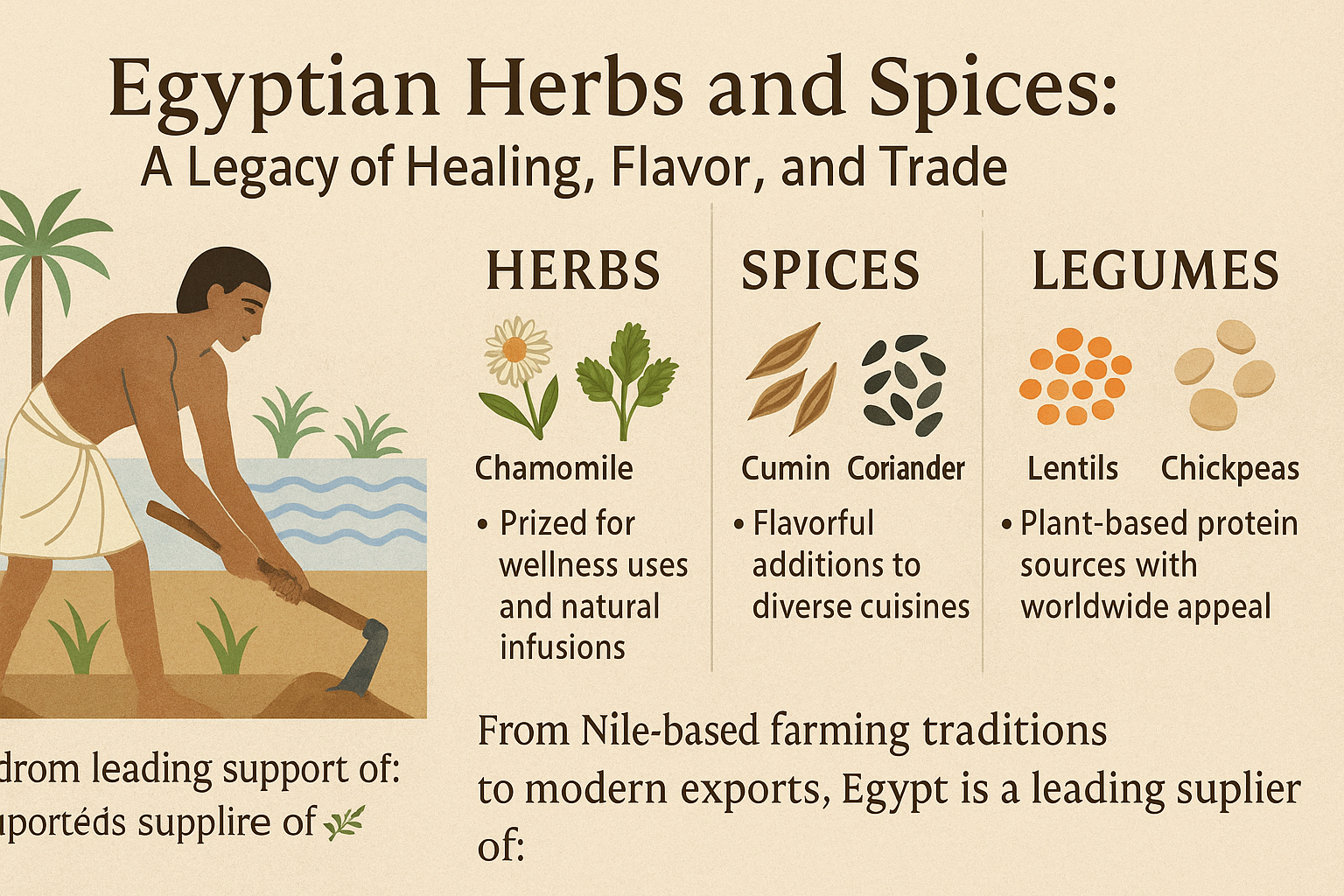 Egyptian Herbs and Spices