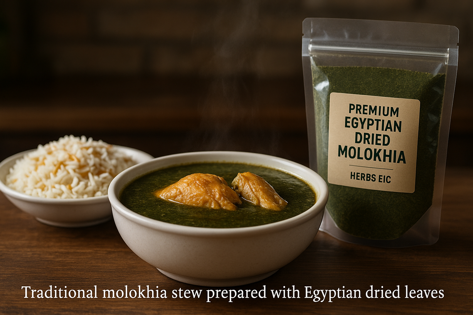 Dried Molokhia Leaves